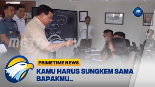 Prabowo Tahan Haru Anak Tukang Bakso Bisa Kuliah