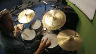 Jazz drum lesson: Elvin-isms 1 - \