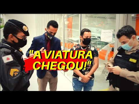 CHAMARAM A POLÍCIA PARA CONSUMIDOR QUE FOI BUSCAR INFORMAÇÕES