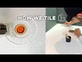 How We Tile Showers (Start to Finish) Vertical 📲