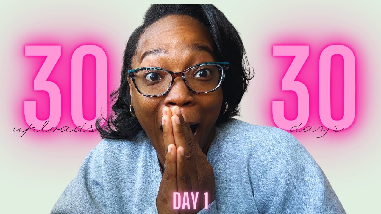 Day 1 | 30 Day Youtube Challenge | Quiet Time, FaceTime Calls, Work ...