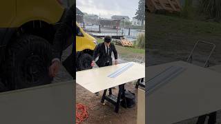 Van Conversion Installing Walls