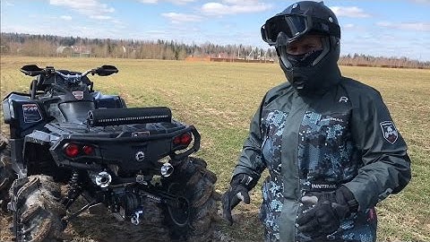 Обзор CATVOS 6"lift Outlander XMR 1000, глушитель RJWC, Gorilla Silverback 32 против УАЗика !