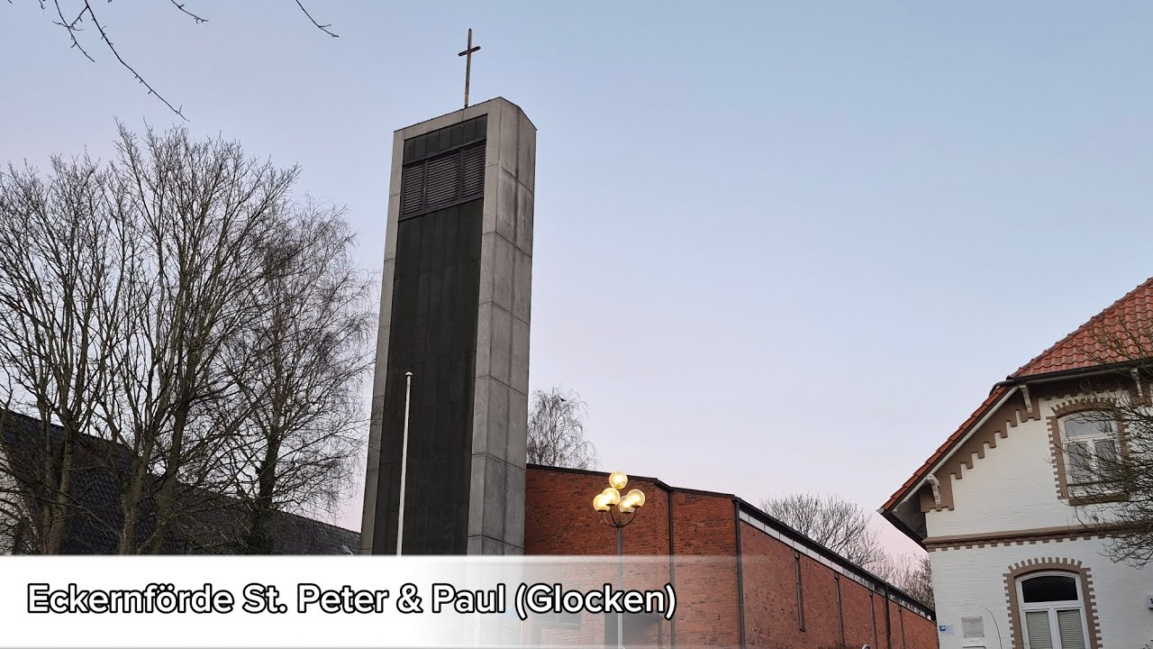 Eckernförde (sh) St. Peter und Paul Vollgeläute der Glocken