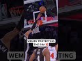 Wemby giving up no easy buckets ❌