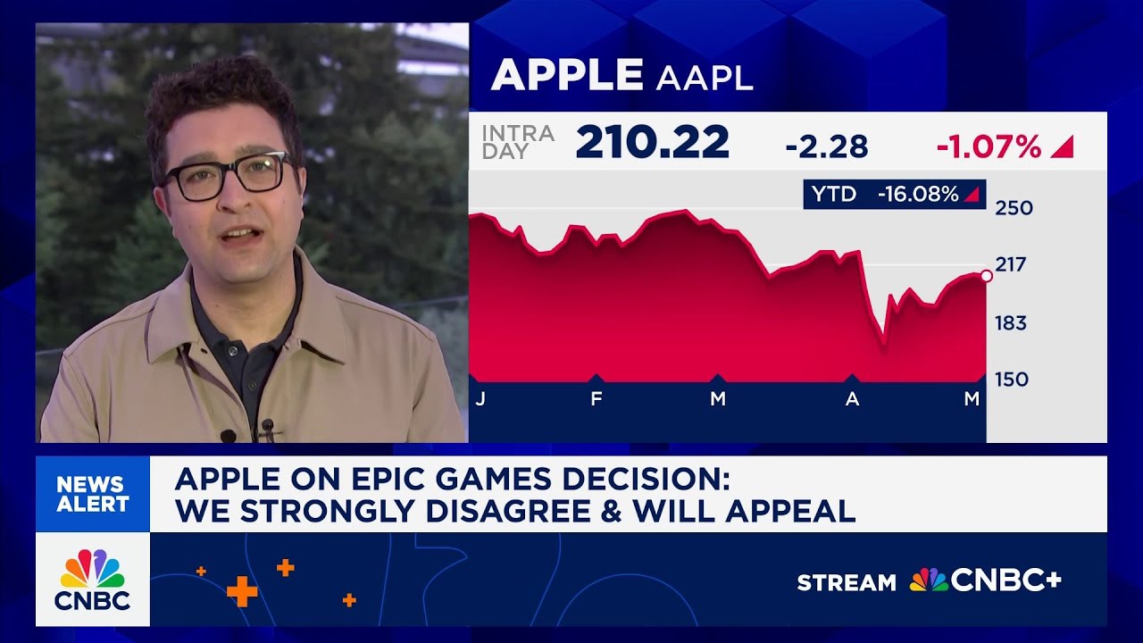 Apple on Epic Games decision: We strongly disagree and will appeal