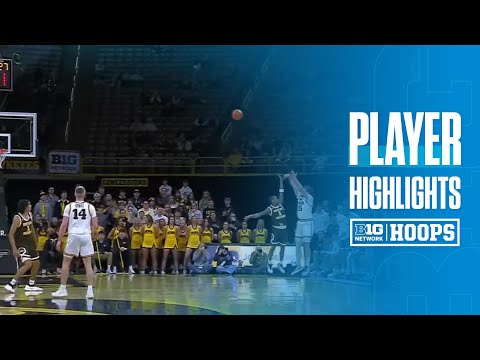 Brendan Hausen Highlights vs. Western Michigan | Iowa Basketball | 12/14/2025