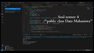 UTS Algoritma (Tugas Video) : 5 Soal coding data di apk java