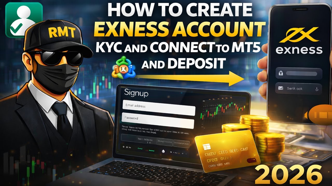 How to Create Exness Account 2026 | KYC, Connect MT5 & Deposit | Real Mr Trader