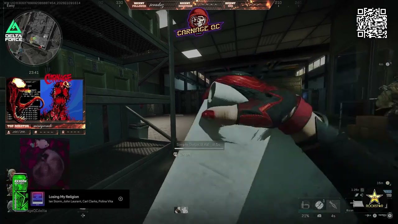 delta force ,best run ever and this happen, loadout show at end!