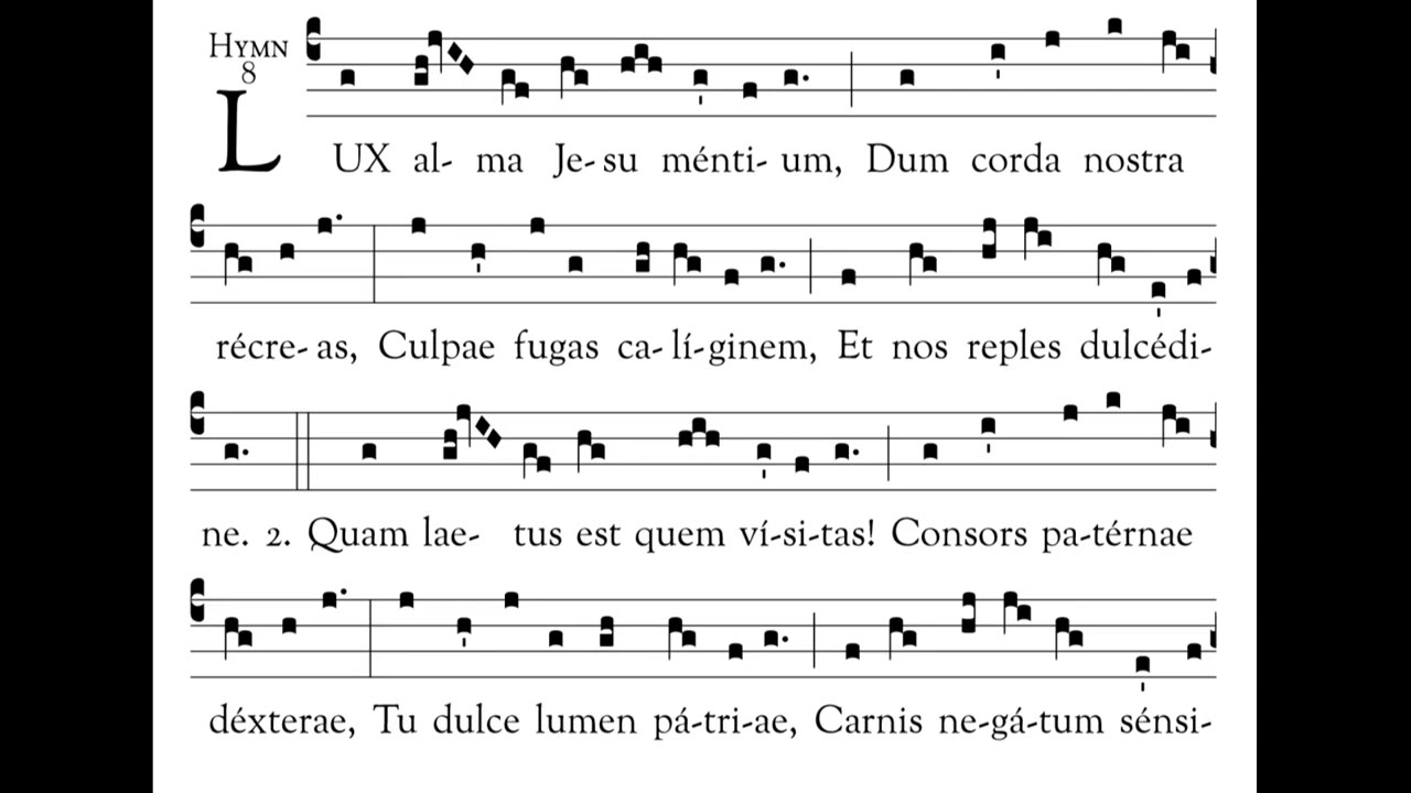 Lux Alma Jesu Mentium