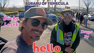Skate Legend Bucky Lasek Hosts Epic Subaru Car Meet