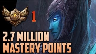 BRONZE KALISTA 2,700,000 MASTERY POINTS- Spectate Highest Mastery Points on Kalista