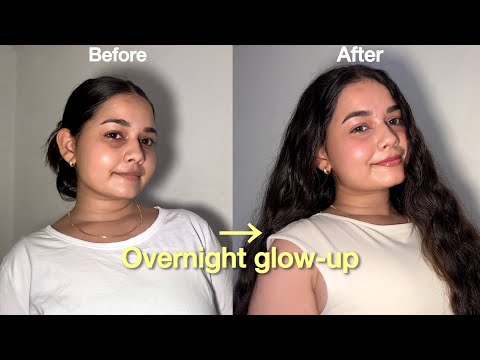 *REALISTIC* OVERNIGHT GLOW UP ROUTINE #overnightglow #glowuproutine #glowup 