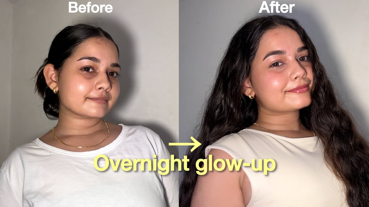 *REALISTIC* OVERNIGHT GLOW UP ROUTINE 