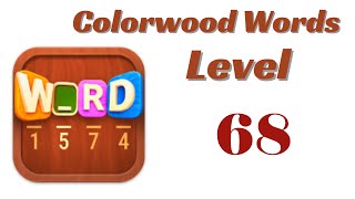 Colorwood Words Level 68 Answers | Colorwood Words - Cryptogram