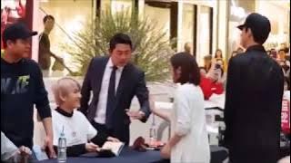 180422 Sehun Came to CBX Fansign 