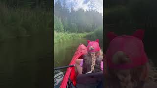 End of weekend with family #kayak #river #family #daughter  #father
