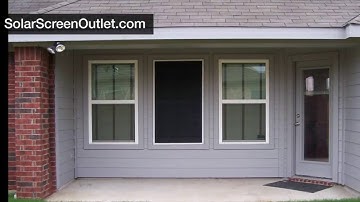 How to Install and Measure Solar Screens with 3M Dual Lock