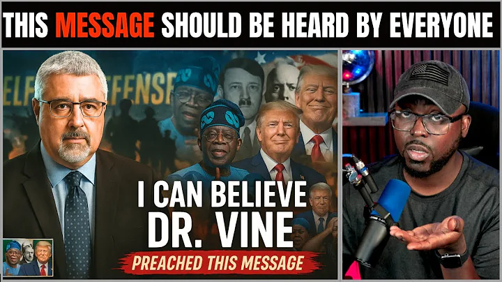 Dr. Conrad Vine Speaks Out on Nigeria’s Christian Persecution. @ConradVine