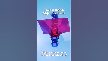 Blender:  Cloth Simulation 🧵🔥✨‼️