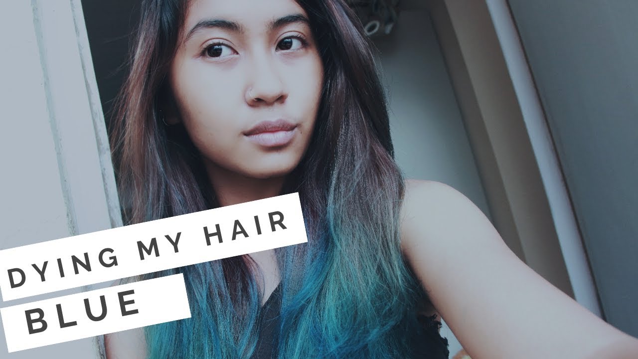 6. "Step-by-Step Guide to Dyeing Your Hair Sky Blue" - wide 5