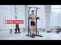 Sportsroyals power tower pull up dip station  wholebody workout