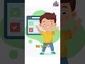 Learn Adverbs & Verbs Easily 📚✨ | English Grammar for Kids #shorts