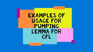 Automata English   week 11   practice   pumping lemma for CFL