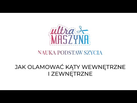 3 metody jak obszyć lamówką kąty wewnętrzne i zewnętrzne