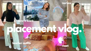 my first week of placement 📗✏️ PRE-SERVICE TEACHER, OUTFITS & HOW IT WENT!