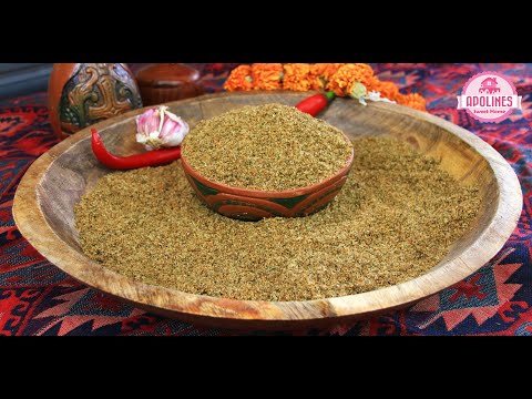 სვანური მარილი ( ბებიას მარილი ) 🍶 / Svanetian salt  /Svanuri Marili /.Сванская соль.