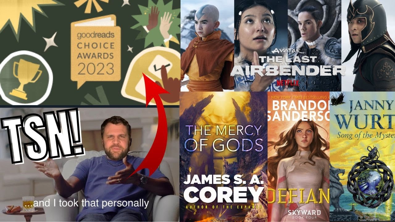 Goodreads Choice Still Hates Me! New Brandon Sanderson & James SA Corey Books! Avatar Trailer! (TSN)