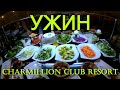 Ужин в CHARMILLION Club Resort 5* 2020 / ЧЕМ КОРМЯТ / Sharm el Sheikh / Egypt / Xiaomi Yi