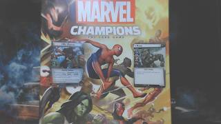 Marvel Champions Ms. Marvel vs Rhino
