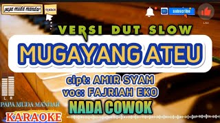 mugayang ateu karaoke nada cowok/pria #lagudaerahmandar #lagumandar #papamudamandar