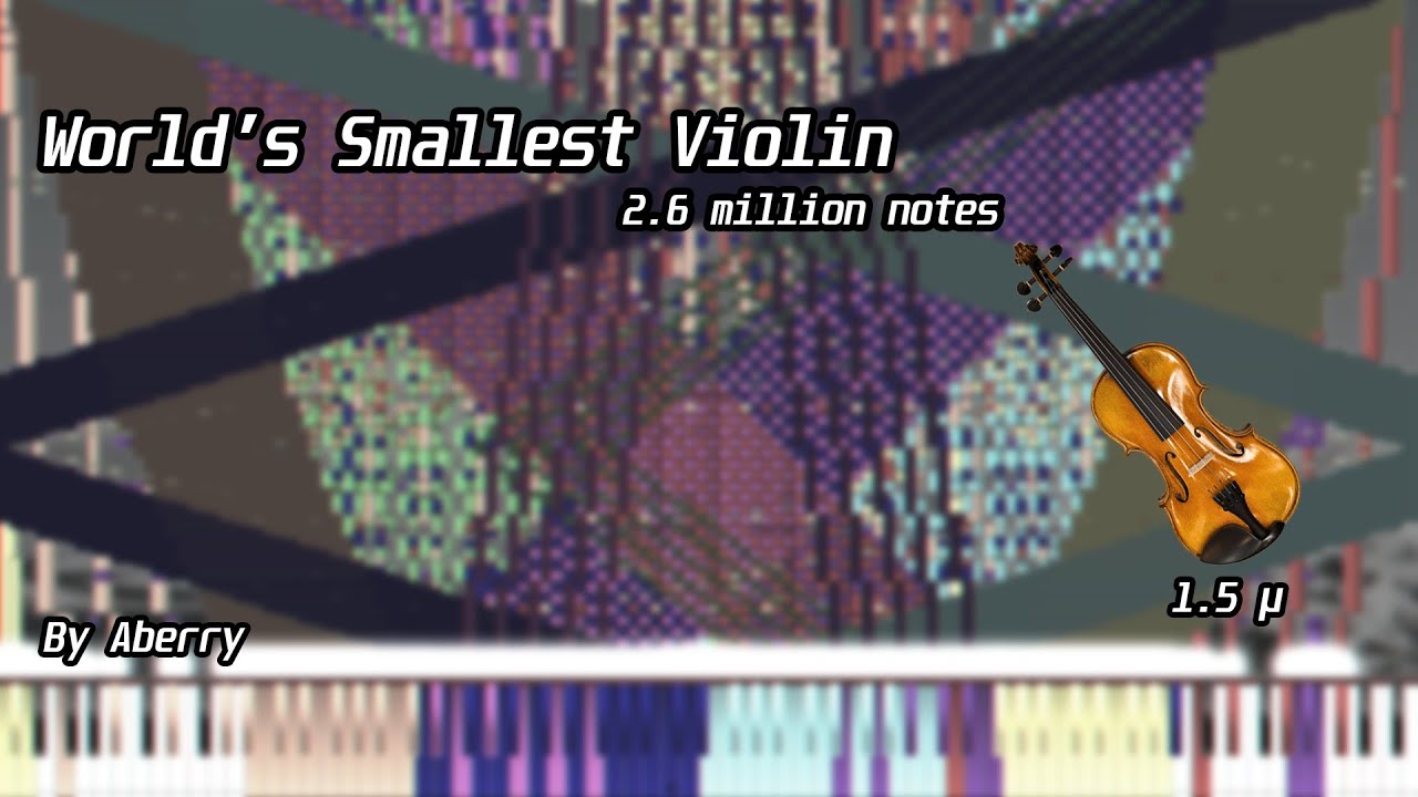 [Black MIDI] AJR - World's Smallest Violin | 2.6 million notes