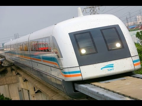 WORLDS FASTEST TRAINS - MAGLEV "capable" of 3,500 km/h