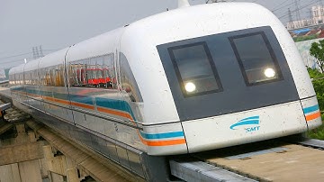 WORLDS FASTEST TRAINS - MAGLEV "capable" of 3,500 km/h
