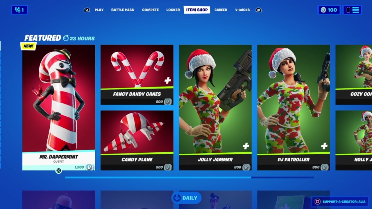 (December 19 2020 Item Shop Review) Fortnite Chapter 2 Season 5 New MR