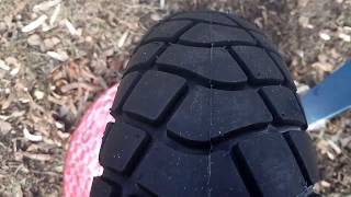 Покрышка для скутера 100/90-10 "DELI TIRE" S-223 TL