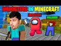 IMPOSTERS in minecraft killed all villagers Let's find who is the real Imposter | minecraft hindi
