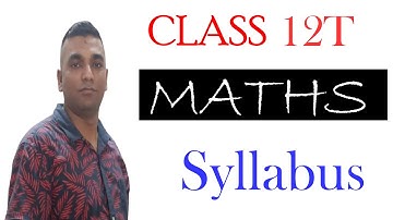 Class 12th Math Syllabus |Syllabus Overview 2025-26