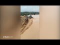 台風10号の大雨で貯水池の堤防が決壊、2人死亡・約5.5万人が被災　中国・南寧市