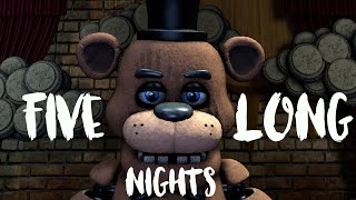 (FNAF/SFM) Five Long Nights Remastered Short