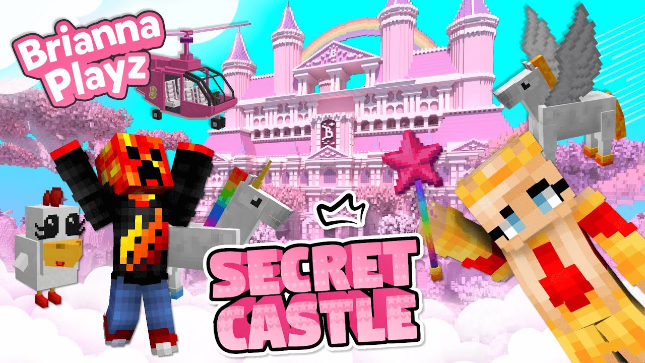 Secret castle. BRIANNAPLAYZ. The Box of Horrors Minecraft. Milon's Secret Castle.