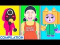 FUNNY LANKYBOX ANIMATED MEMES! (BEST SQUID GAME COMPILATION!) *JUSTIN, ADAM, FOXY, BOXY, & MORE*