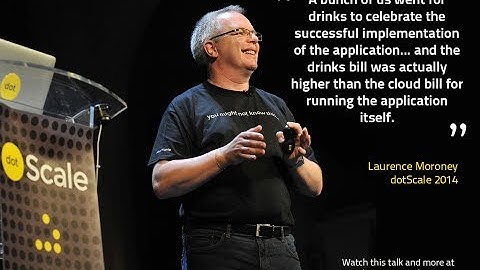 dotScale 2014 - Laurence Moroney - Everything I learned about dynamic scaling of cloud apps.