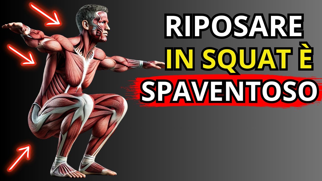 INCREDIBILE! Scopri cosa succede facendo questo SQUAT per 5 minuti al ...