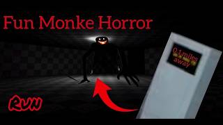 This FUN MONKE HORROR Map Had Us RUNNING For Our LIFES | Run - Fmh